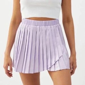 NWT LA Hearts Lilac Pleated Women's Skirt